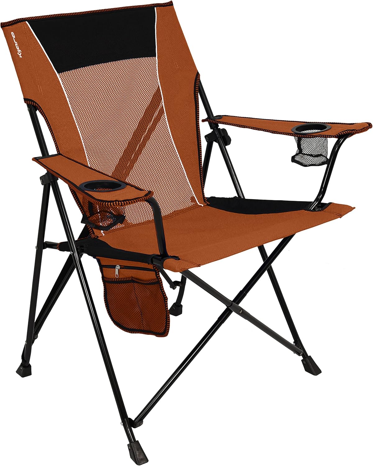 Kijaro Portable Camping Chairs - Enjoy the Outdoors with a Versatile Folding Sports Chair for Outdoor & Lawn - Dual Lock Feature Locks Position – Hallet Peak Gray
