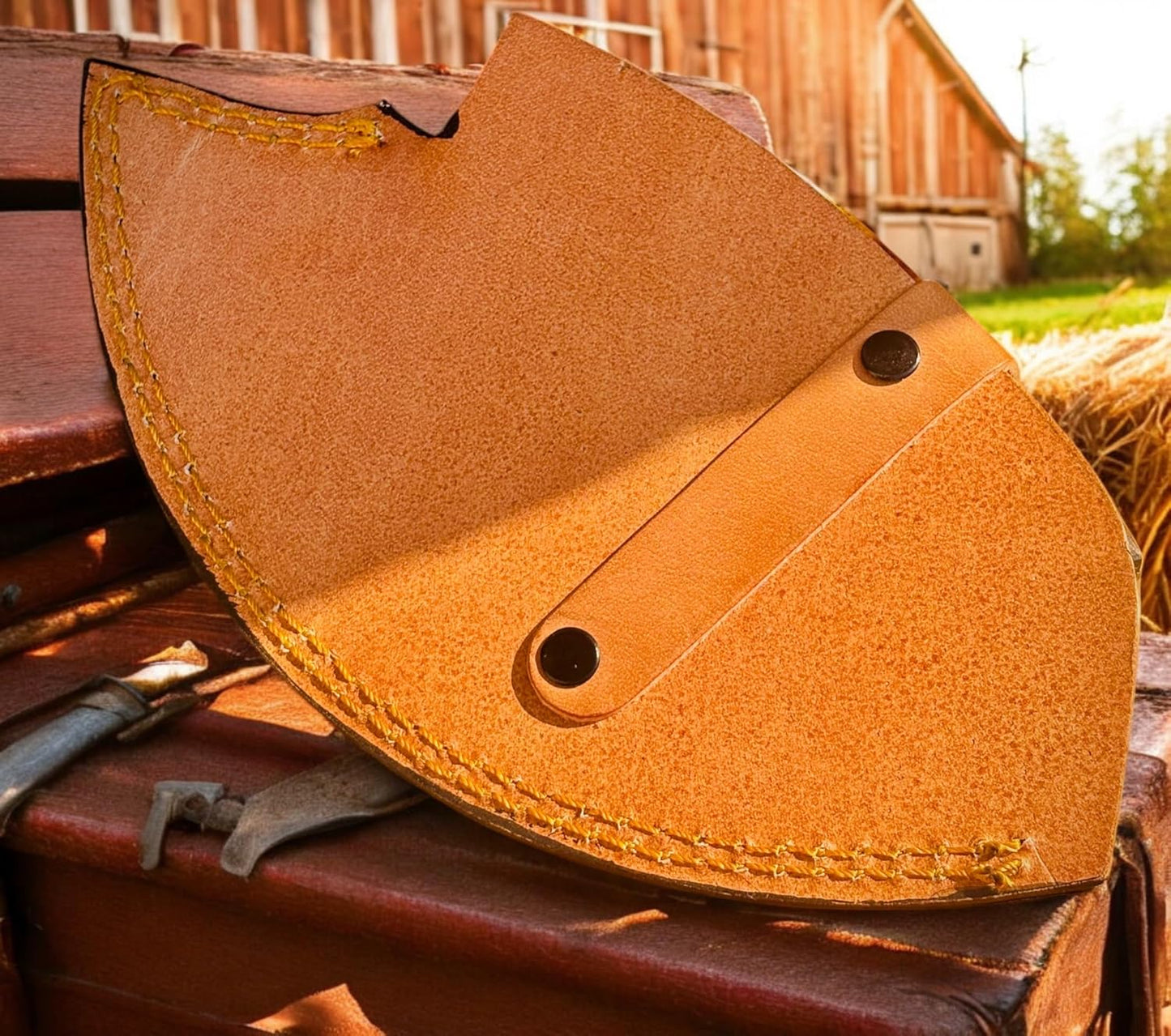 TTC-111 Custom Handmade Ulu kitchen Knife -Wood Handle (TTC-111)
