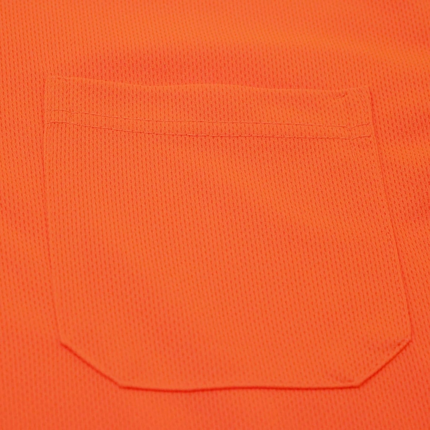 JORESTECH Safety High Visibility Orange or Yellow Short Sleeve Work T Shirt with Chest Pocket, Moisture Wicking Fabric
