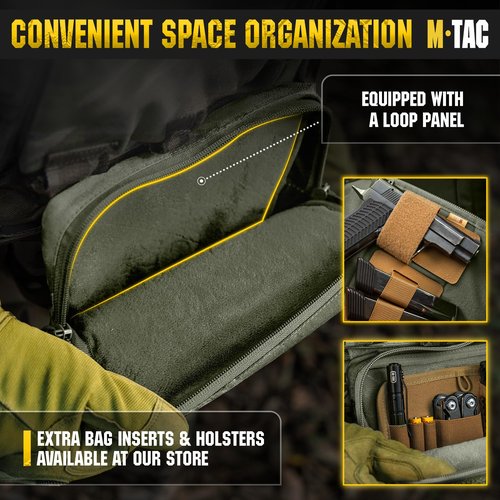 M-Tac Dump Pouch - Molle Pouch for Tactical Accessories - MM14 Admin Utility Drop Dangler Pouch Suitable for Belt Bag - Drop Pouch for EDC for Tactical Vest