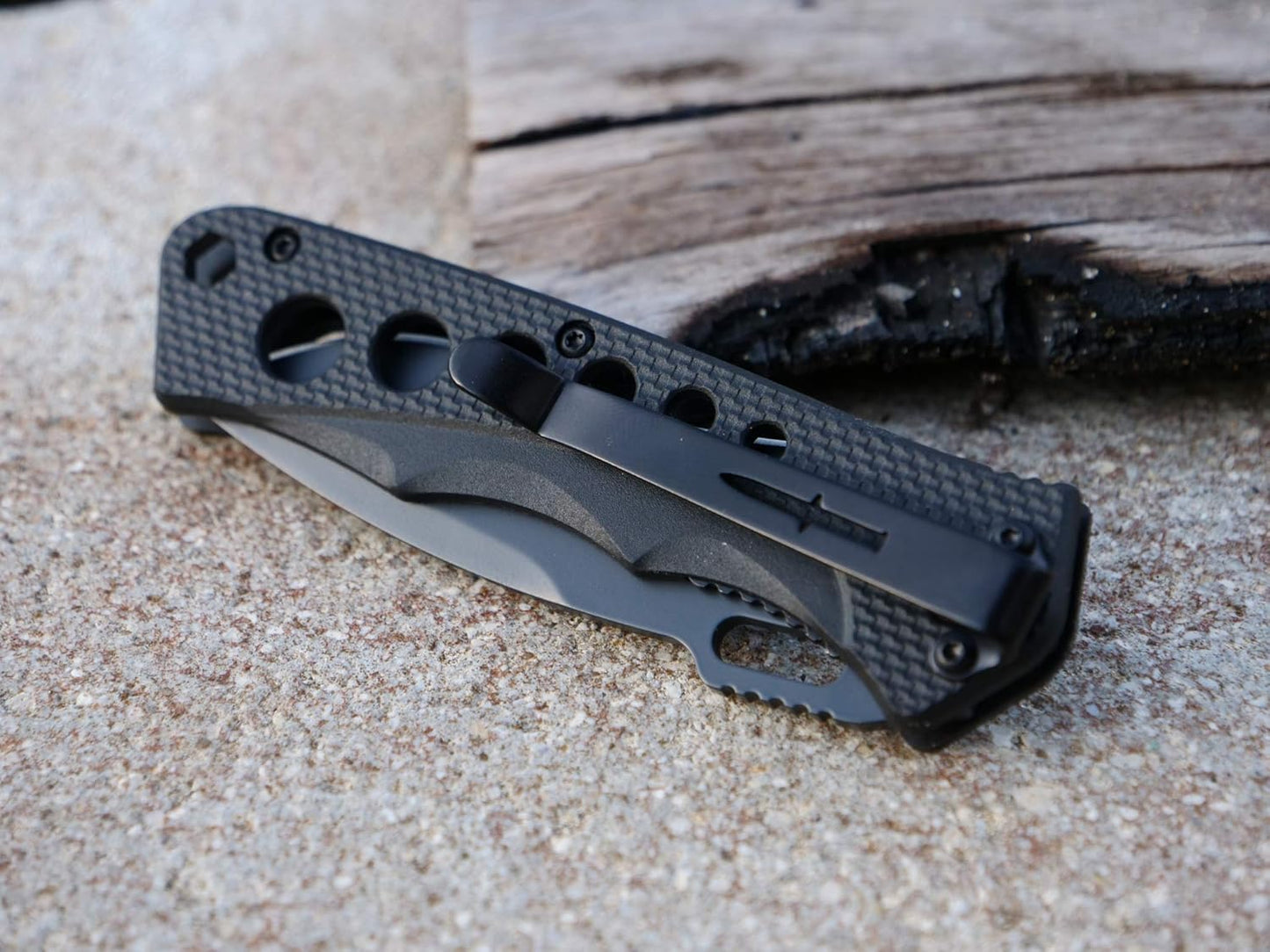 Camillus Rage / 7.25" Overall / 3" Blade/CARBONITRIDE Titanium™ / 440SS