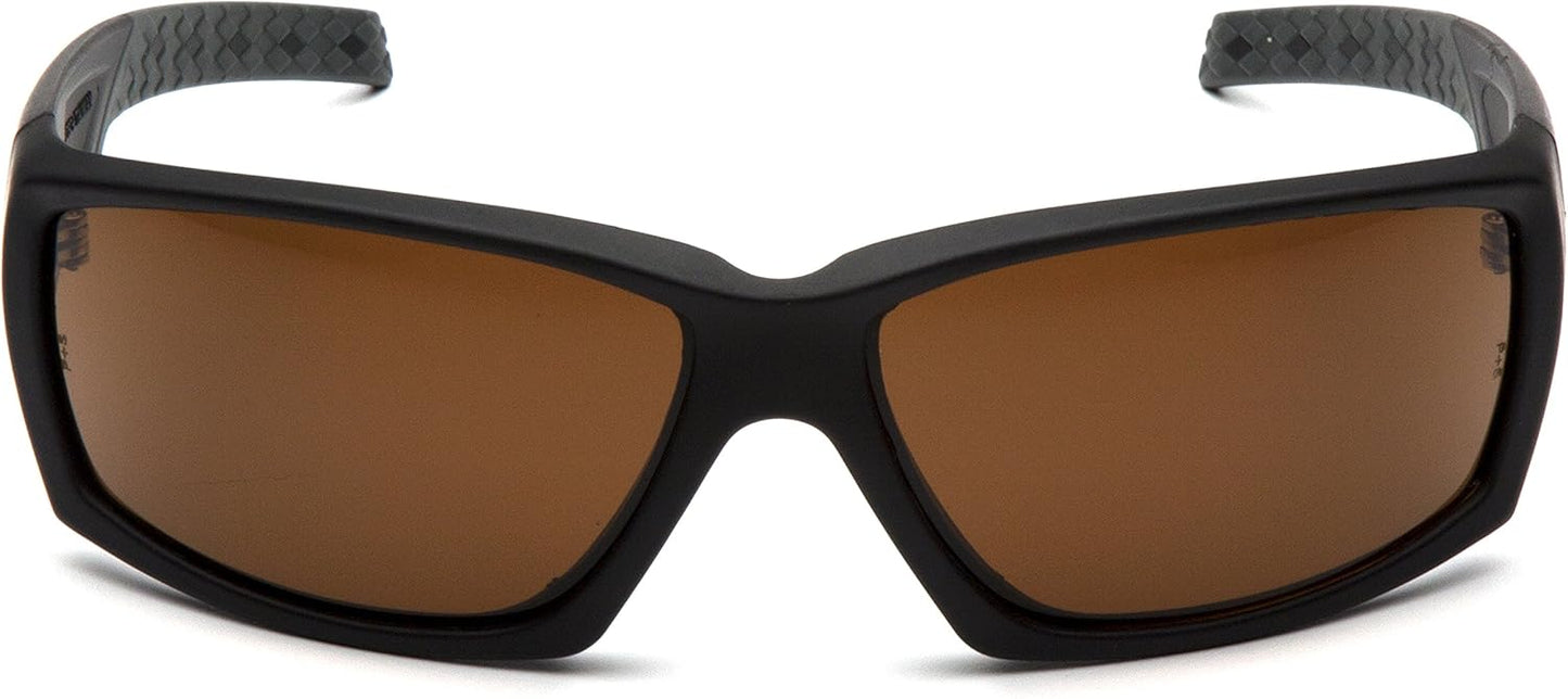 Venture Gear Overwatch Shooting Safety Sunglasses, Forest Gray Anti-Fog Lens