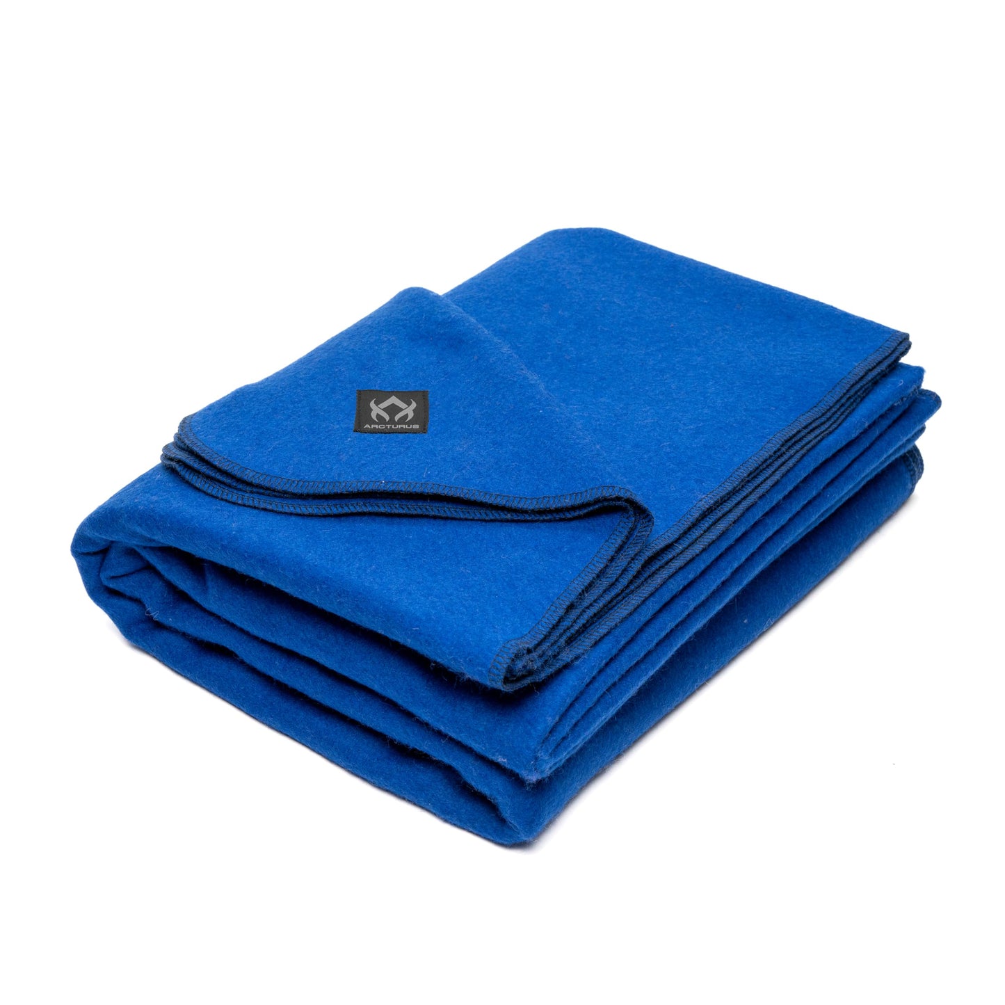 Arcturus Bundle Royal Blue Wool Blanket and Blanket Strap Bundle