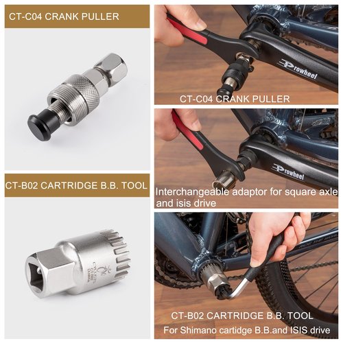 7 Piece Bike Tool Kit - Bike Tools Maintenance Repair Kit - Mountain/Road Bike Bicycle Repair Tool Kit With Storage Case