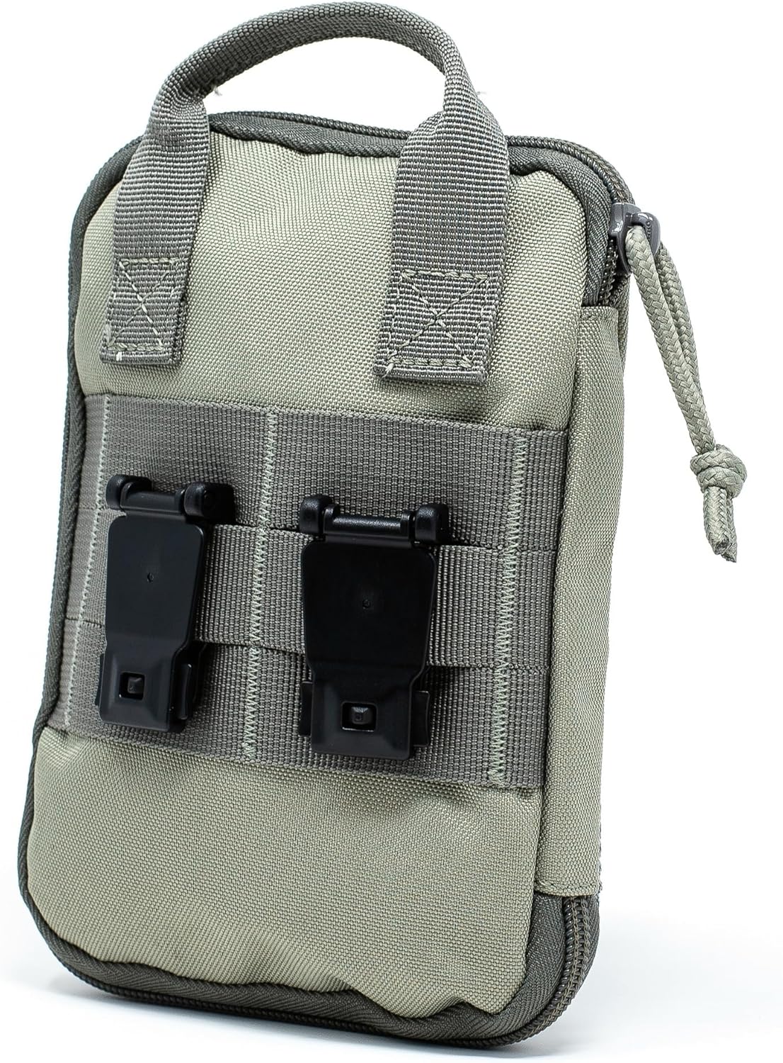 3VGEAR Compact Pocket Organizer - MOLLE Compatible EDC Pouch with Clamshell Opening and YKK Annex Clips - Rugged 600D Water-Resistant Tactical EDC Organizer