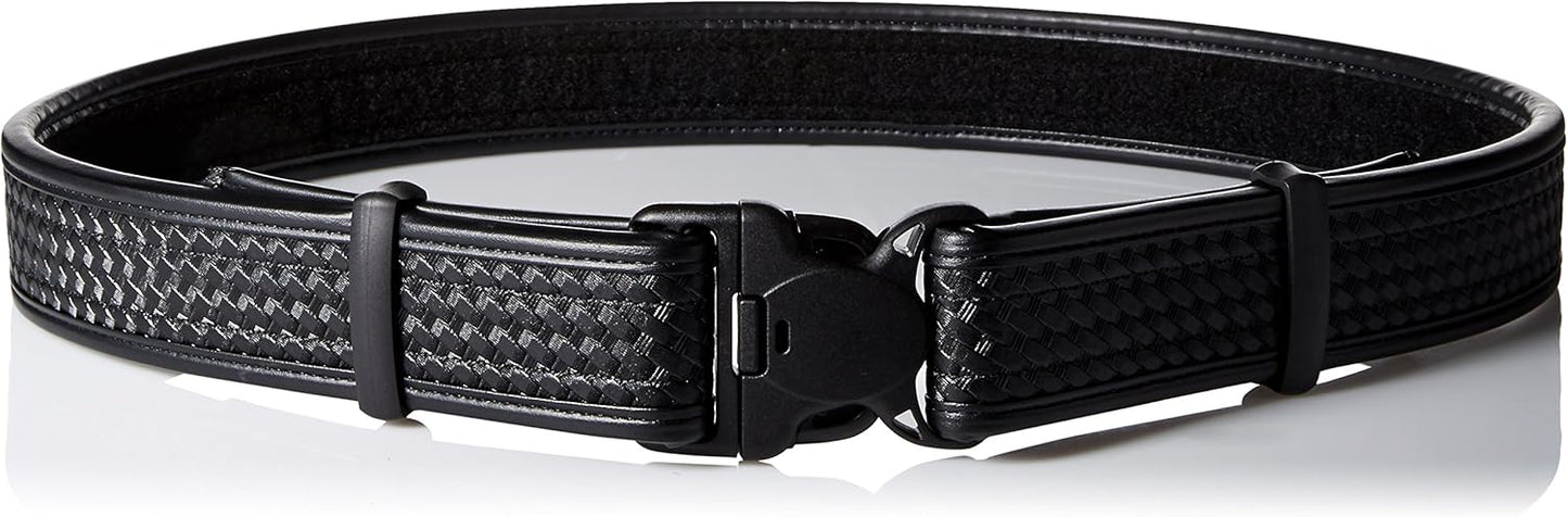 BLACKHAWK Black Reinforced 2-Inch Basketweave Web Duty Belt with Loop Inner