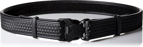 BLACKHAWK Black Reinforced 2-Inch Basketweave Web Duty Belt with Loop Inner