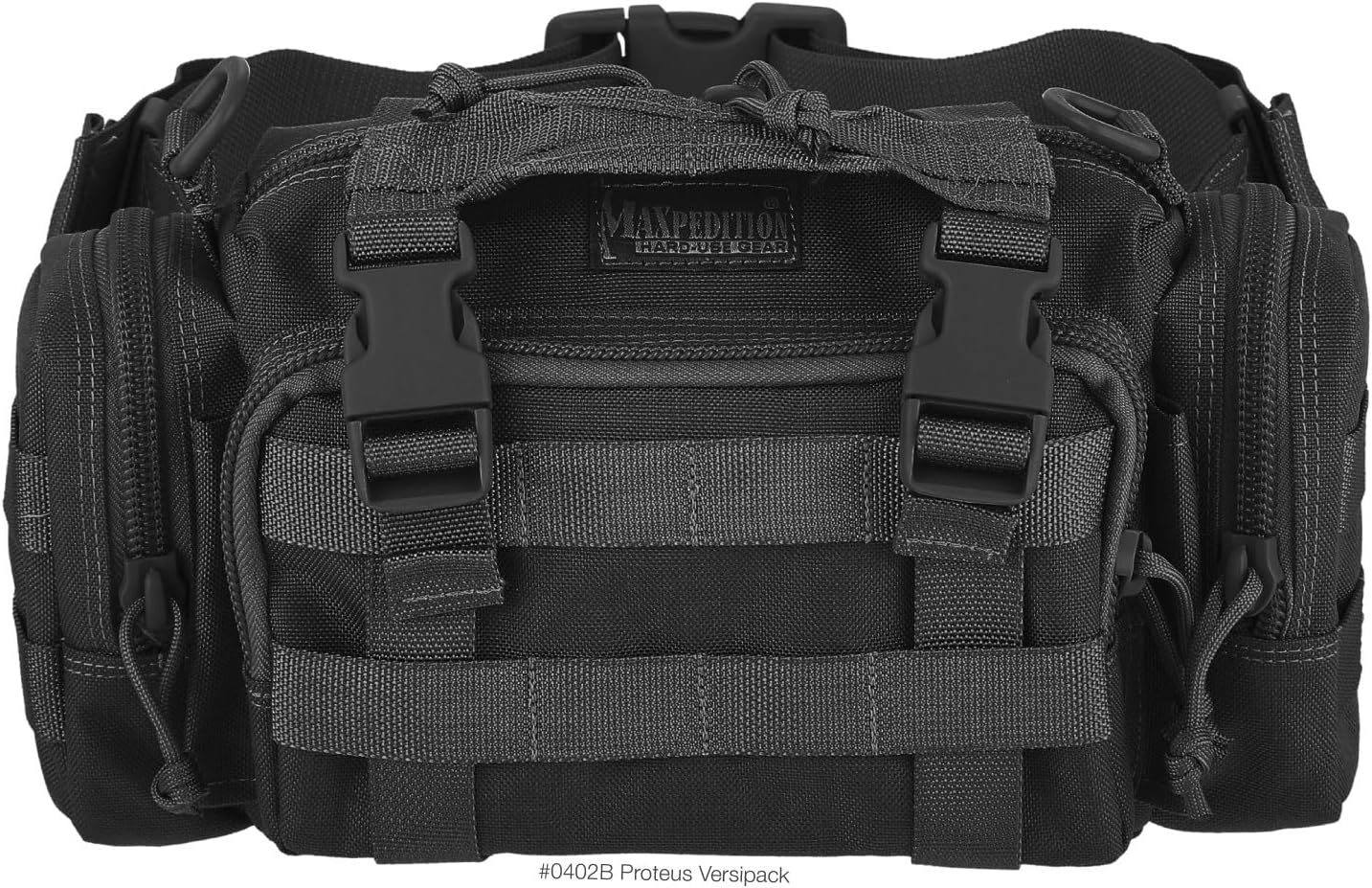 Maxpedition Unisex Adult Waist Proteus Versipack Black, Black