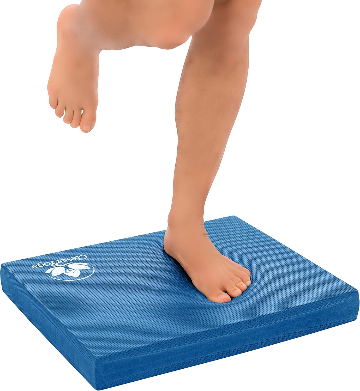 Clever Yoga Balance Pad - Foam Balance Pad for Exercise, Pilates & Workout, Non-Slip Thick Foam Base & Physical Therapy Equipment for Strength & Stability Training