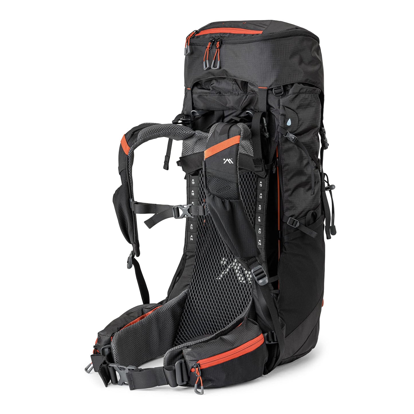 AMPEX Hiking Backpack | Camping Essentials Lightweight Backpack for Men & Women, Travel Bag for Backpacking, Camping, Hunting and More (35 Liter)