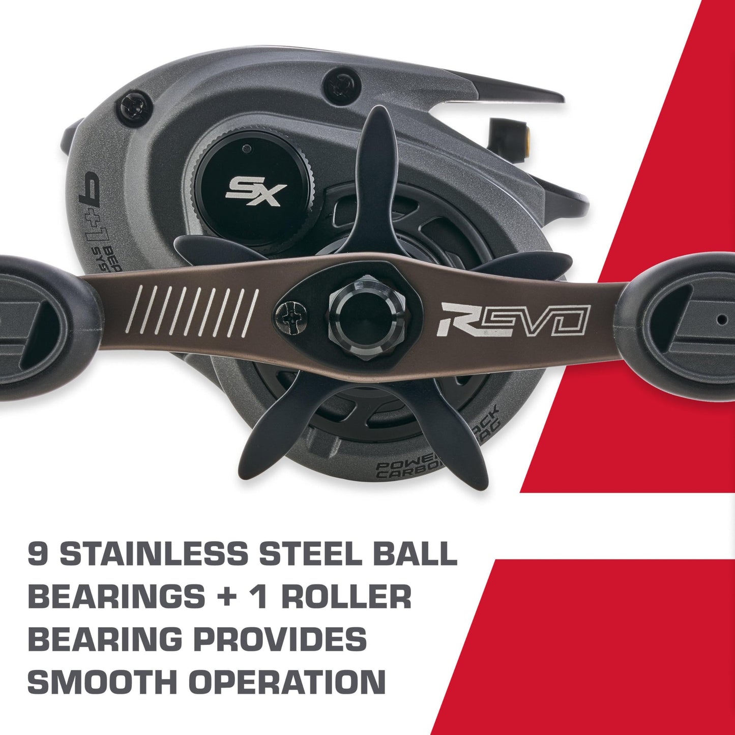 Abu Garcia Revo SX Low Profile Baitcast Fishing Reel