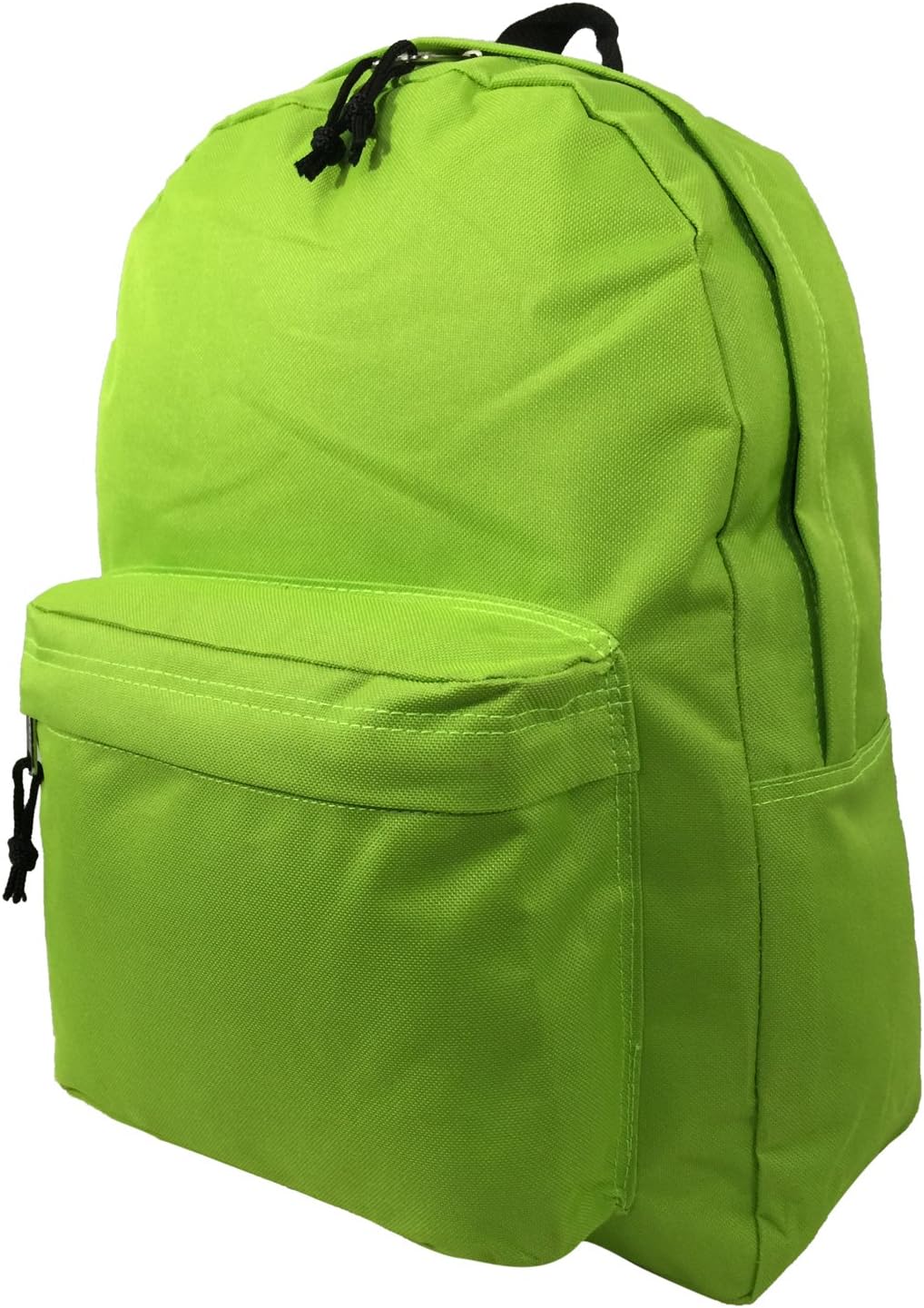 16inch Simple/Basic Backpack Book bag Fluorescent Green