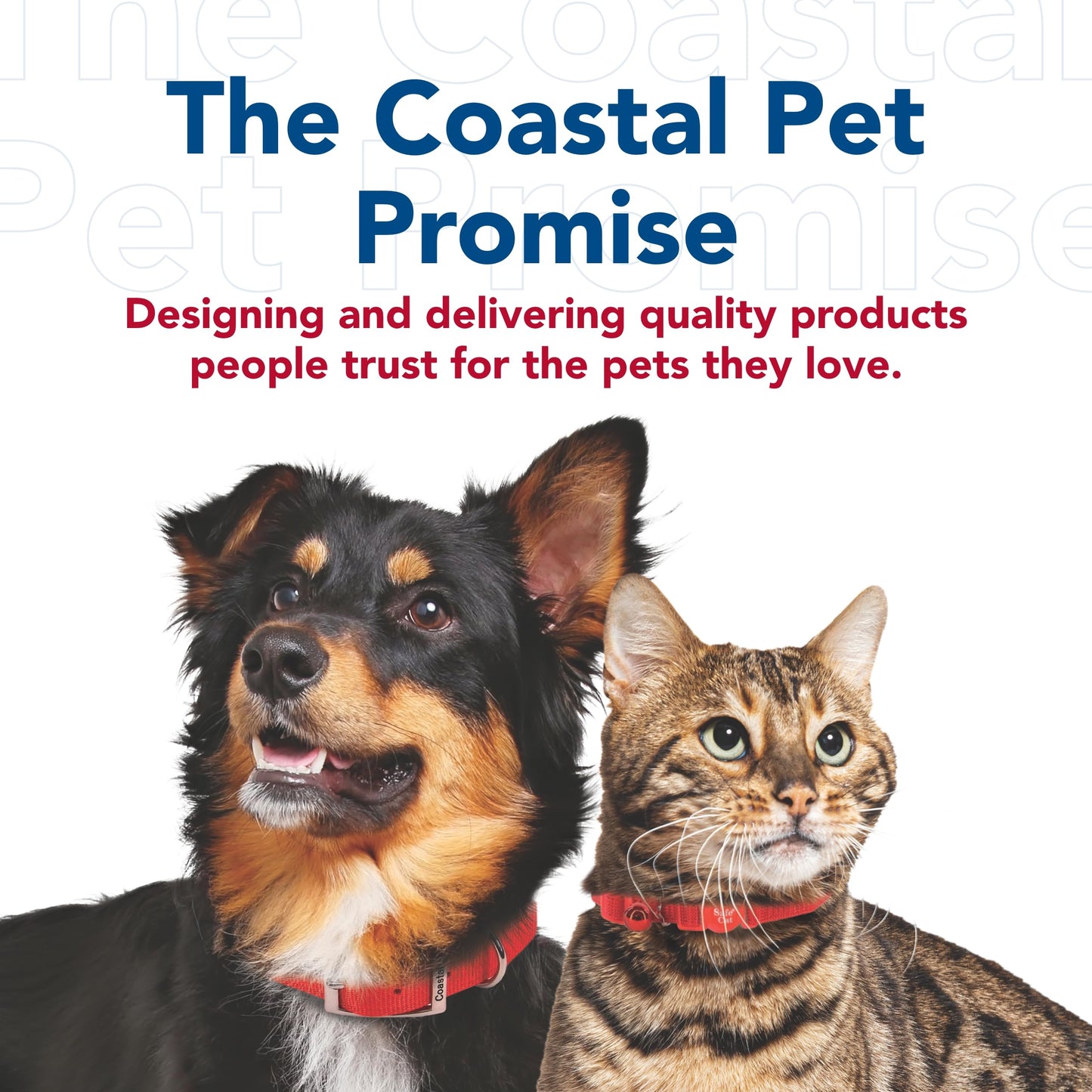 Coastal Pet - Water & Woods Reflective Dog Safety Vest by Coastal Pet - Improves Dog's Visibility - Ensures Dog's Comfort - Adjustable Fit - Large (Over 50 lbs.), 22" Length x 17 3/4"-23 3/4" Waist