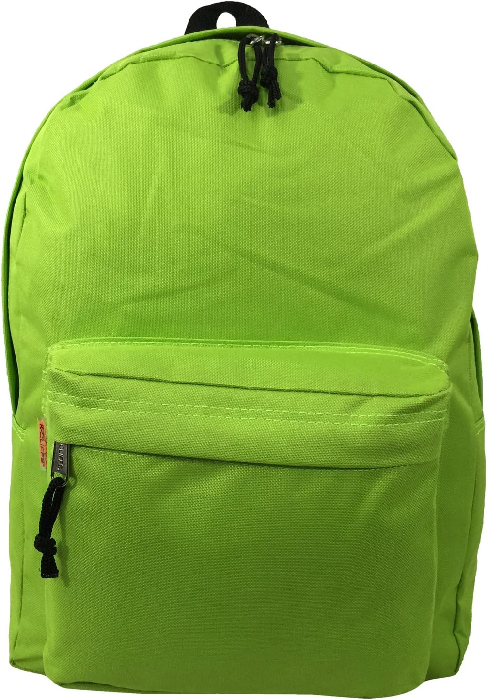16inch Simple/Basic Backpack Book bag Fluorescent Green