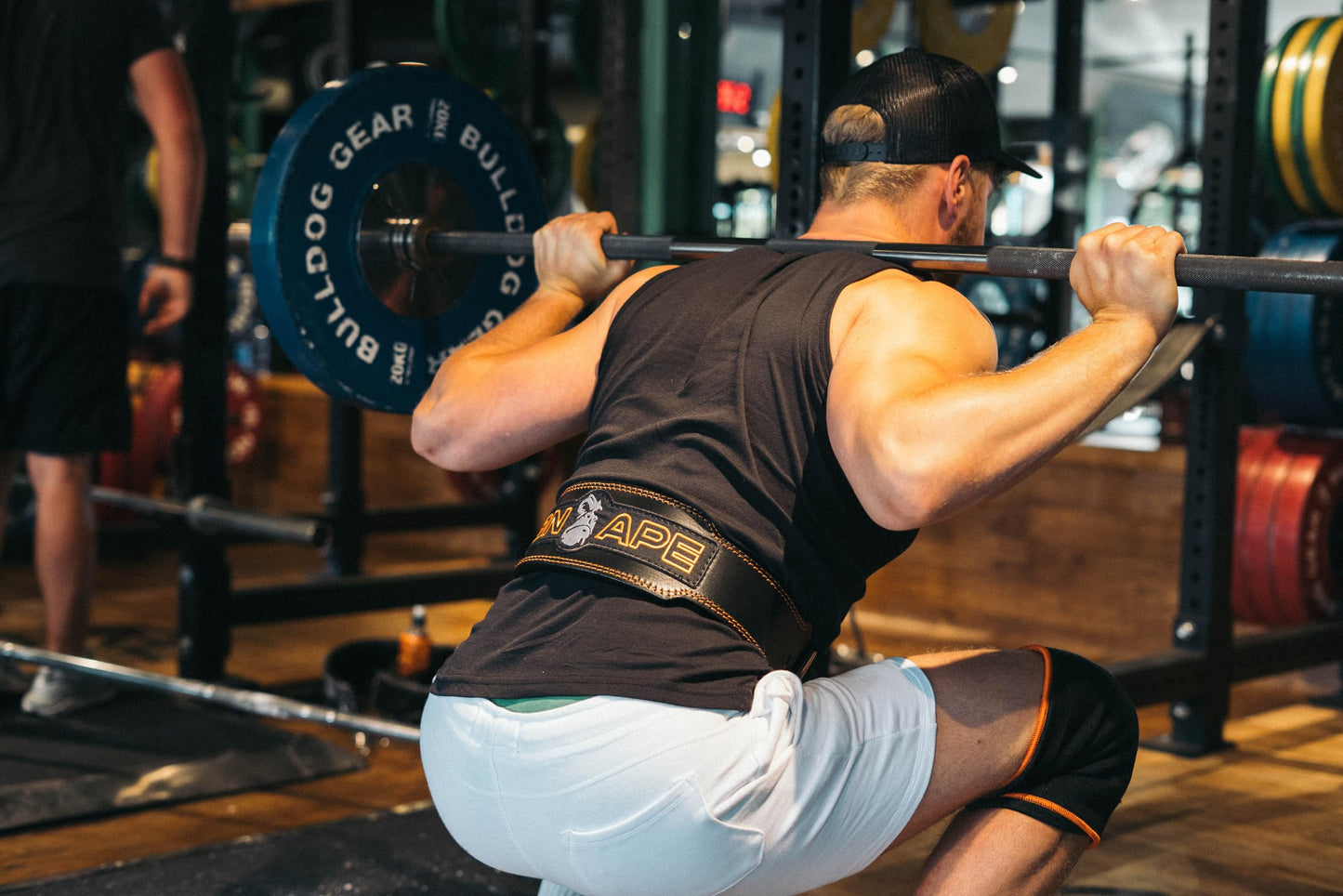 IRON APE Half Taper Lever Weightlifting Belt (M)