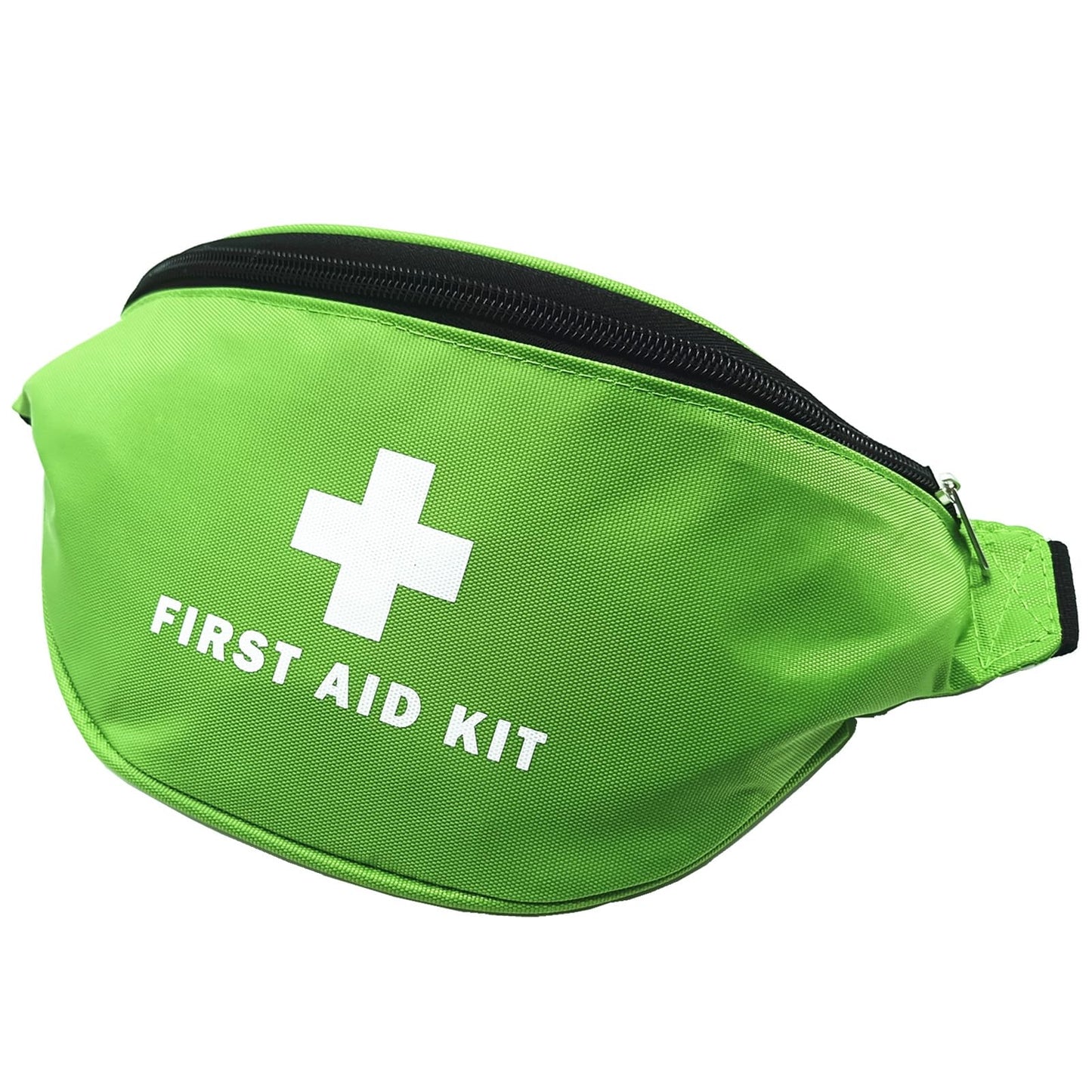 First Aid Fanny Pack First Aid Bag Red Travel Rescue Empty Pouch First Responder Storage Compact Survival Medicine Bags Pocket Container for Car Home Outdoors (Green)