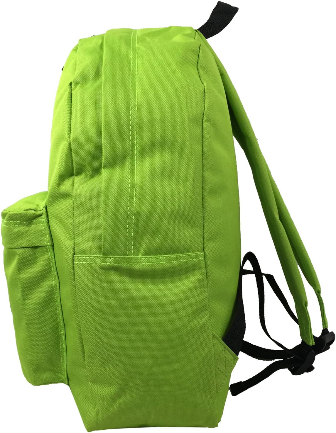 16inch Simple/Basic Backpack Book bag Fluorescent Green