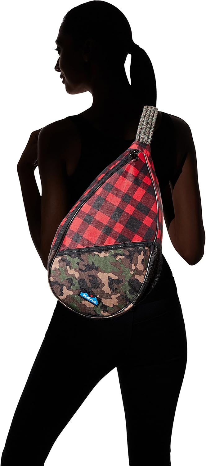 KAVU Paxton Pack Backpack Rope Sling Bag - Jet Black