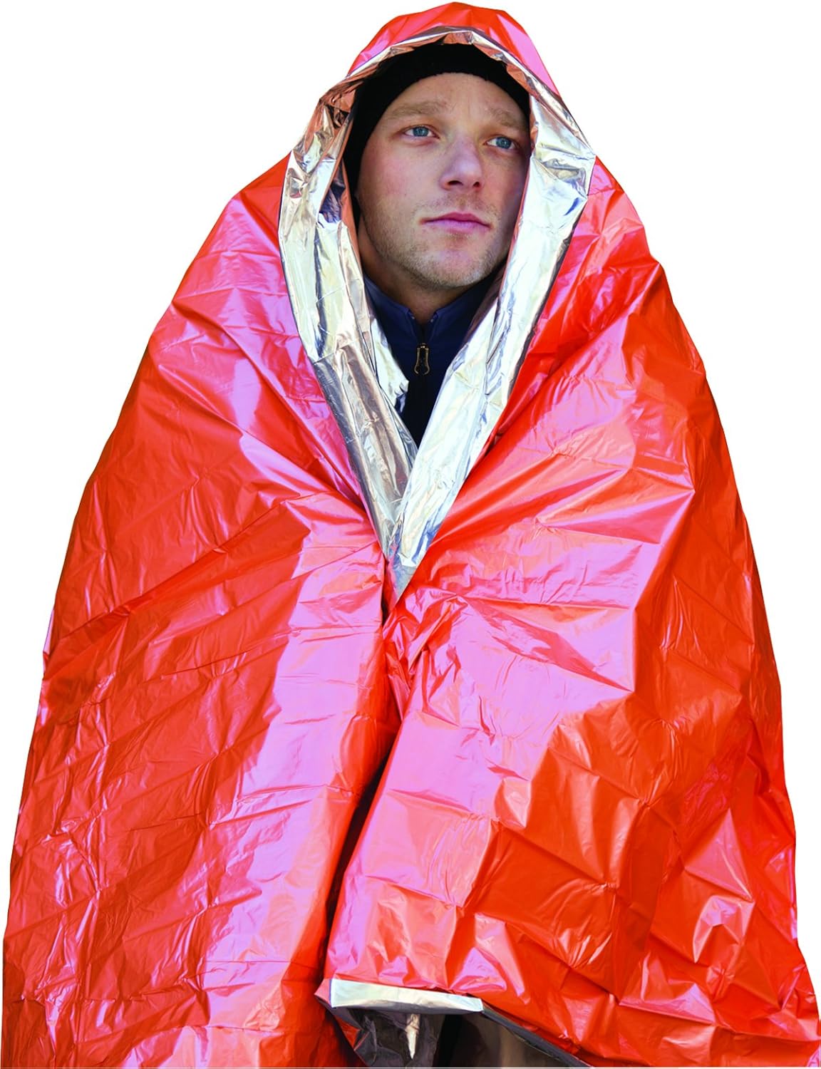 S.O.L. Survive Outdoors Longer Emergency Blanket, Model Number: BMC0140-1222
