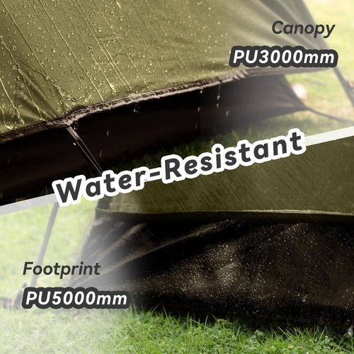 Forceatt Camping Tent, 2 Person Tent, Waterproof & Windproof. Lightweight Backpacking Tent, Easy Setup, Suitable for Outdoor and Hiking Traveling