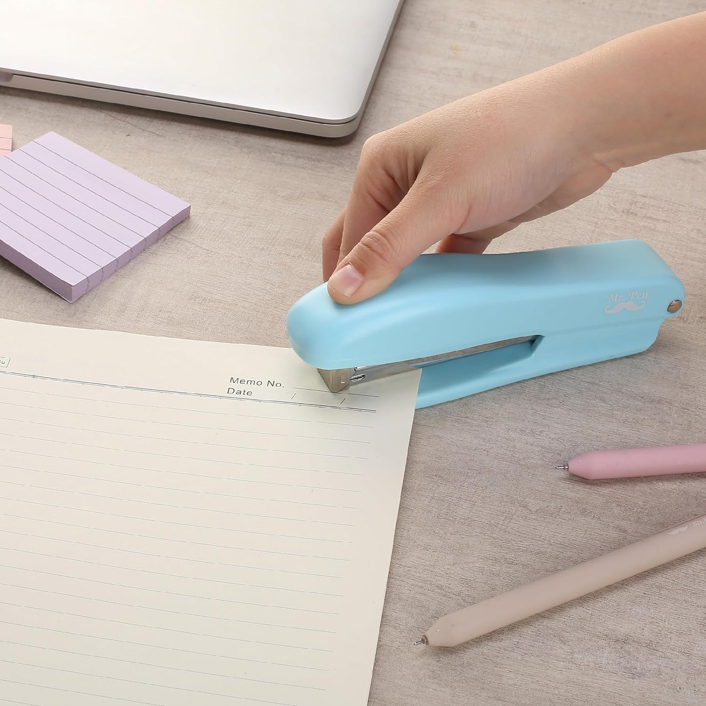 Mr. Pen- Staplers with 200 Staples, 20 Sheet Capacity, Pack of 2, Staplers for Desk, Office Stapler, Desk Stapler, Stapler with Staples, Black Stapler, Paper Stapler, Stapler and Staples