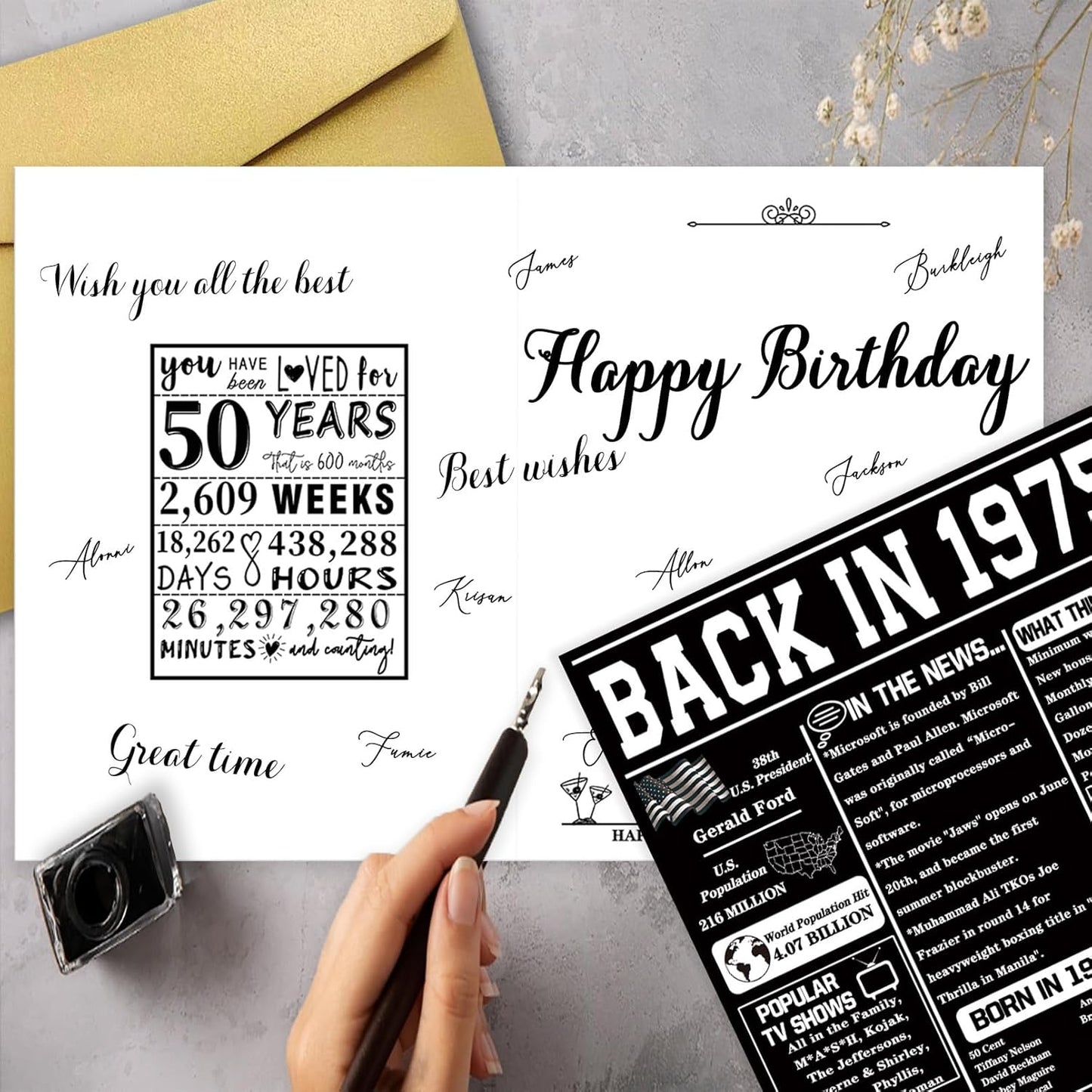 Asmallgf Happy 70th Birthday Gift for Woman Man, Best Card for 70 Year Old Mom Dad Grandpa Granny, 70 Husband Wife Birthday Decorations, Gifts for Him Her