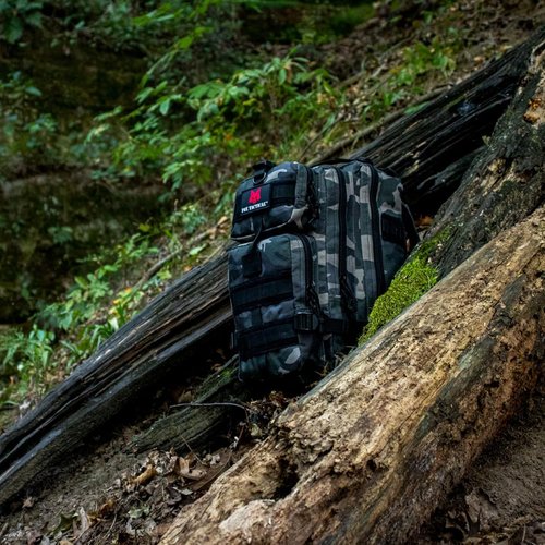 Fox Outdoor Products Medium Transport Pack | 29L Tactical Backpack with Organizer Pockets, MOLLE Webbing & Hydration Sleeve, Coyote