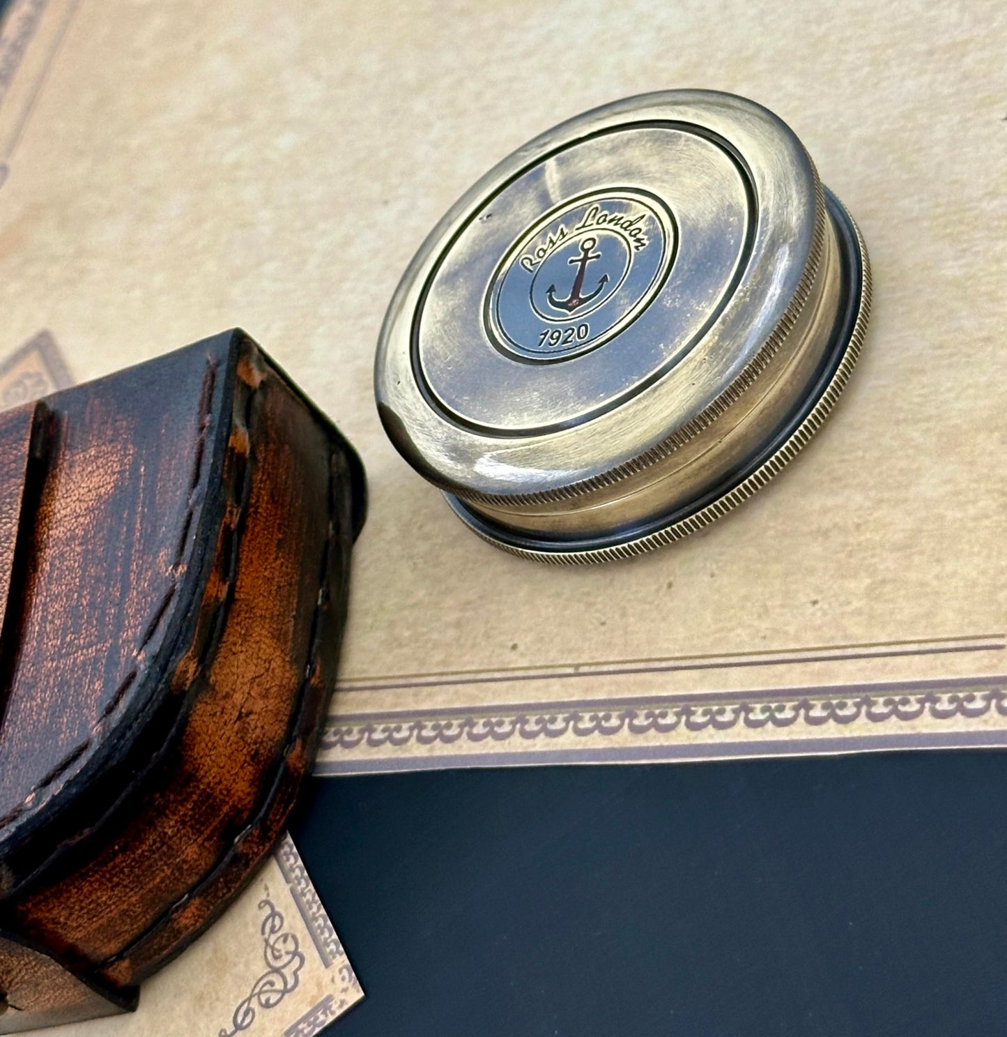 Unique Engraved Compass - NOT All Who Wander Are Lost - Men's Graduation Gift for Him, Dad, Husband