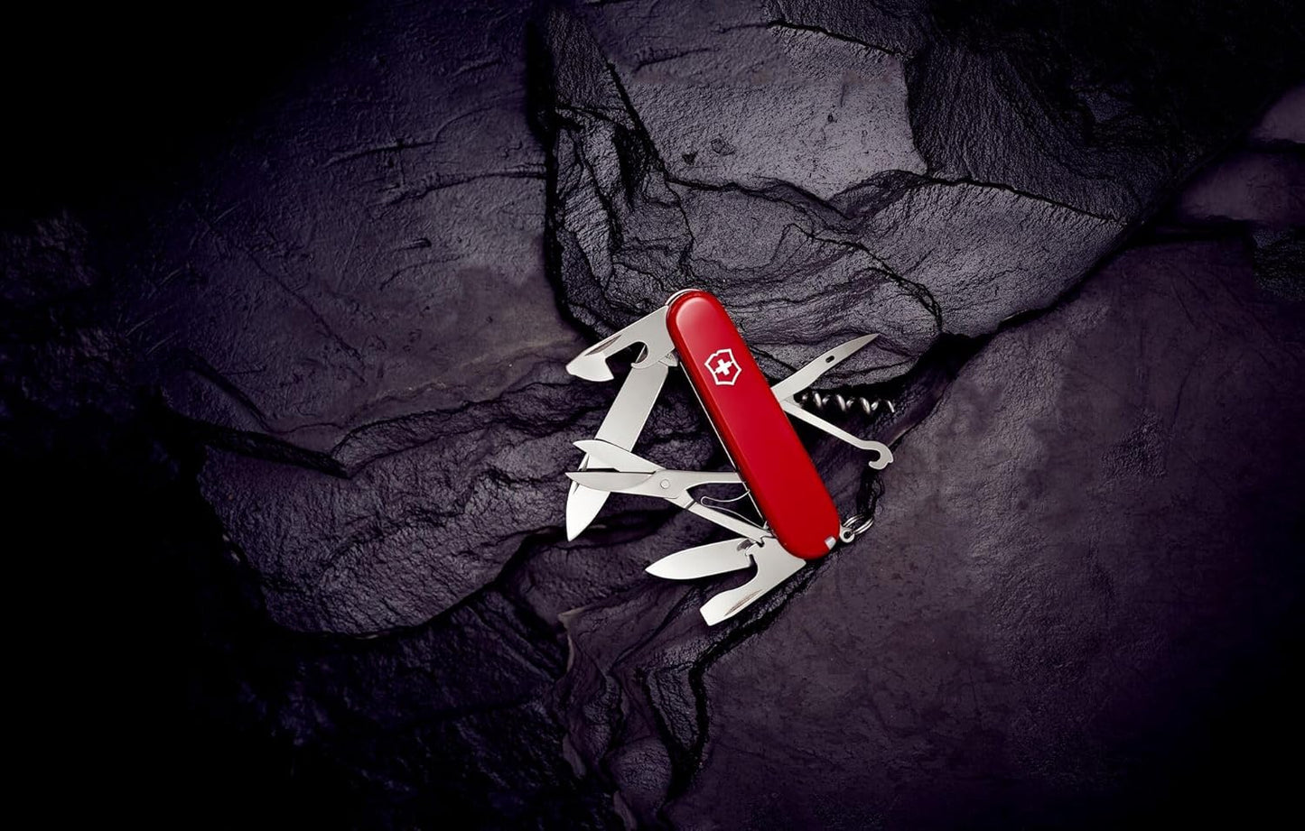 Climber Swiss Army Knife Red Blister Pack