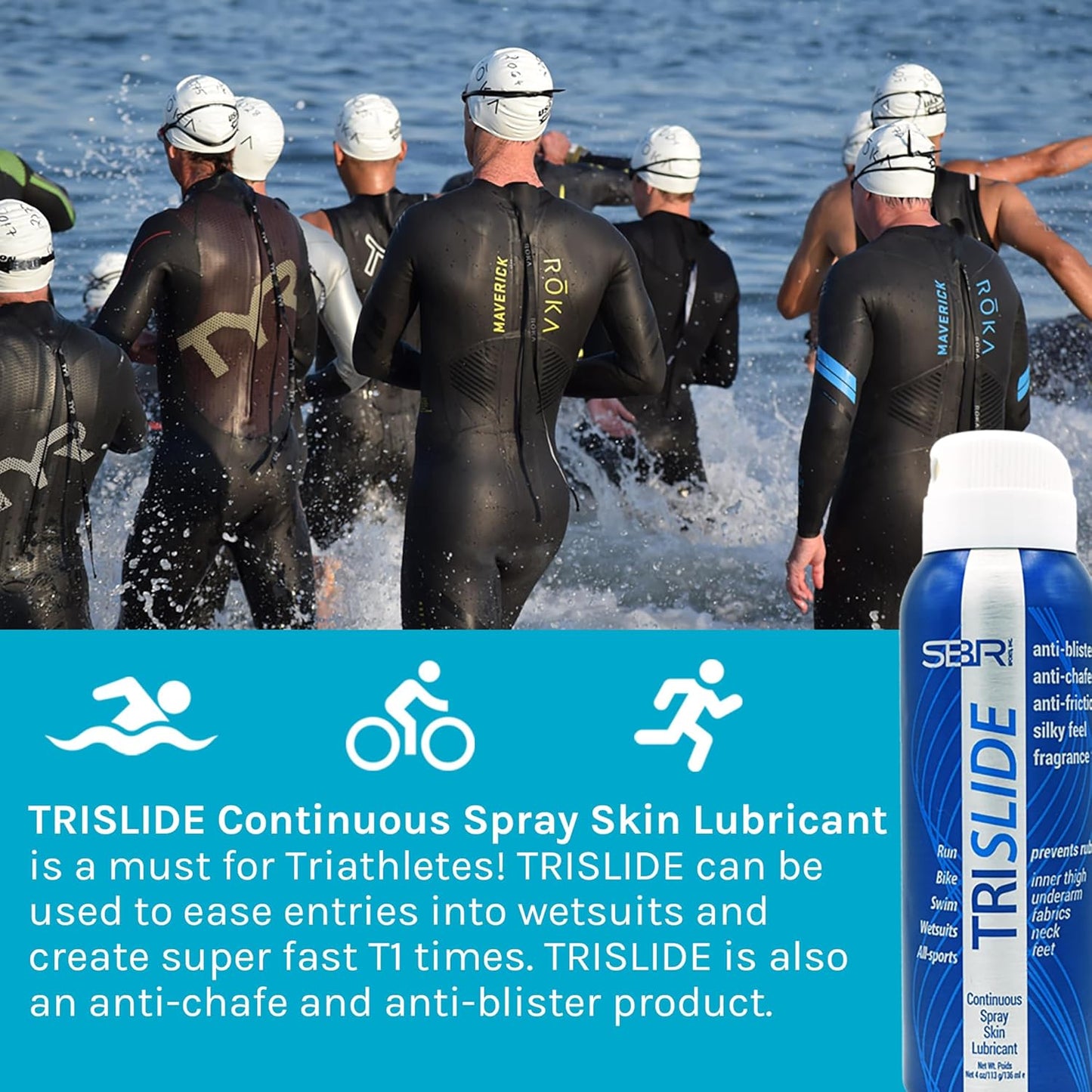 Anti-Chafe Continuous Spray Skin Lubricant Body Friction Protection | Prevents Blistering and Chafing | Providng Long-Lasting Comfort and Protection (Pack of 1)