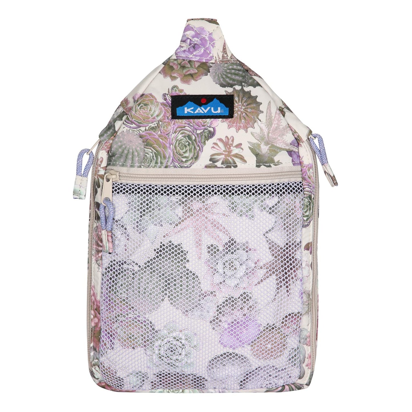 KAVU Yoho Sling Semi Padded Sling Pack Rucksack - Succulents