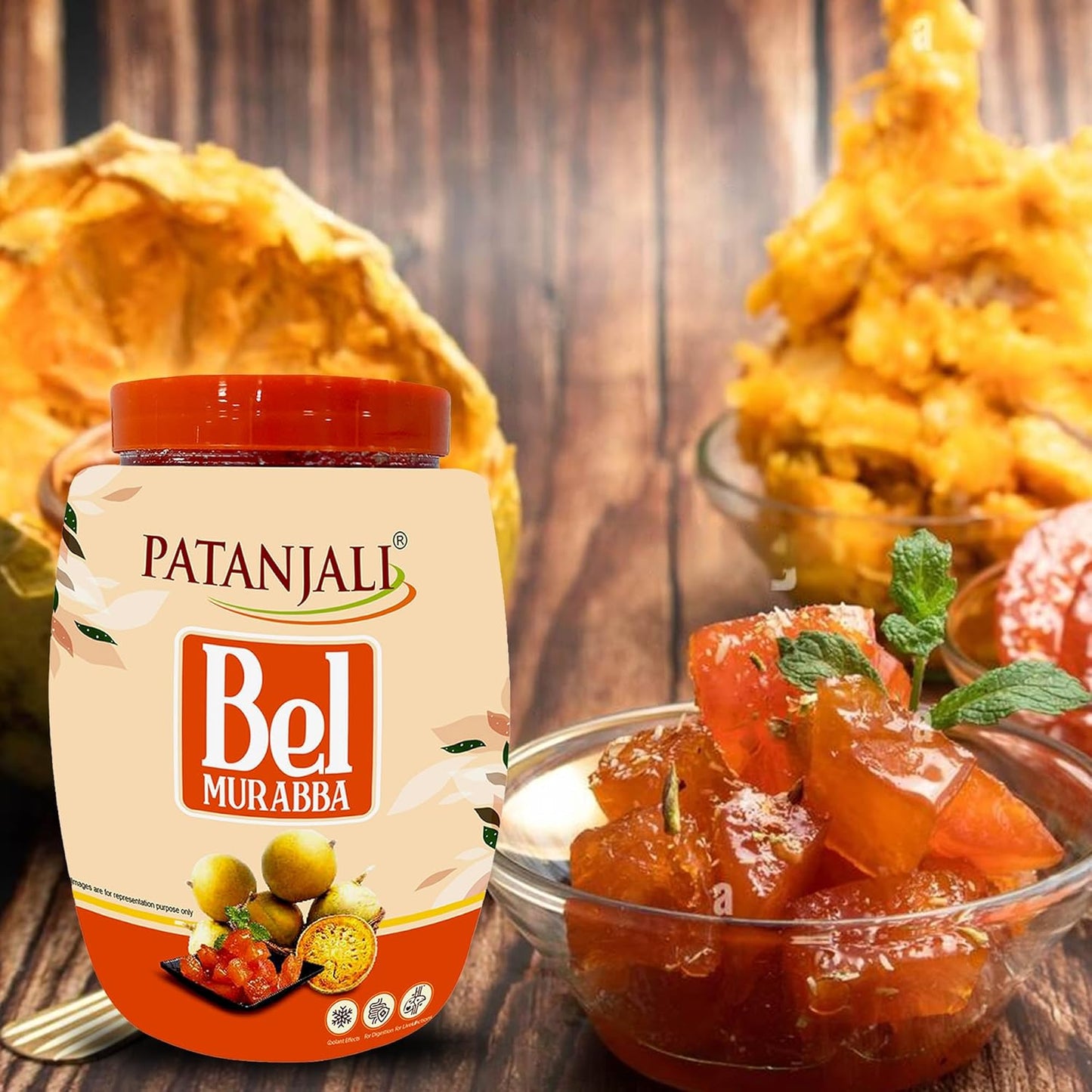 Patanjali Bel Murabba 1 Kg / 2.20 lb