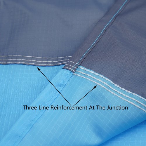 RLXMARTD Picnic Blanket Portable,Outdoor Mini Pocket Beach Mat,200 * 140cm,Waterproof, Sand Proof, Machine Washable,Multipurpose Rugs for Camping,Travel, Park, Beach, Garden, Family Gathering
