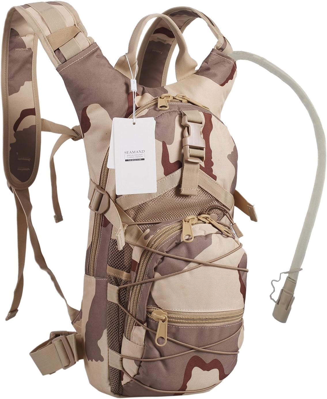 Hydration Backpack with 3L Water Bladder for Hiking and Climbing