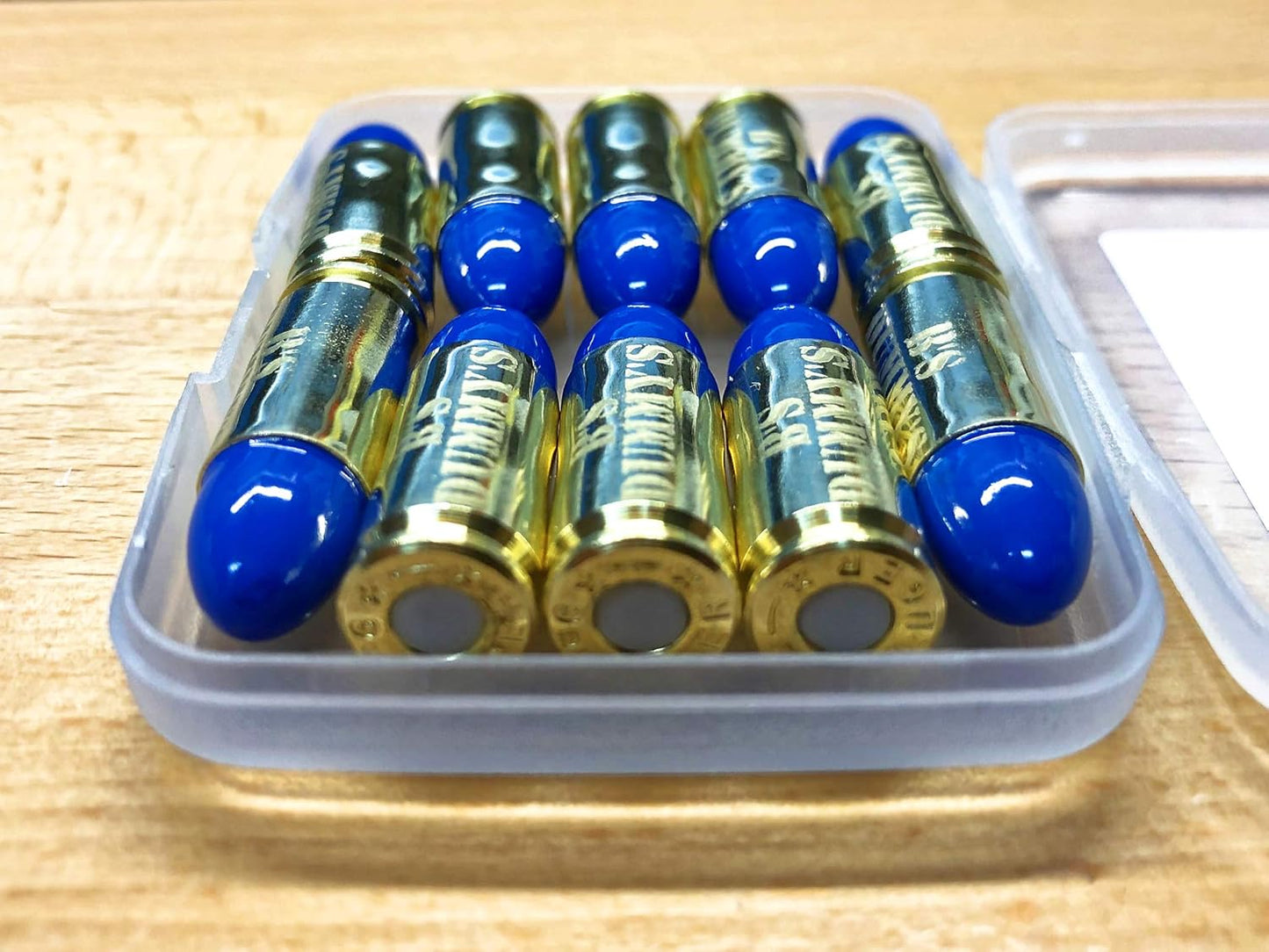 B's Dry Fire Snap Caps - A.K.A. B's Dummy's - Dummy 9mm Luger Training Caps (10 Pack)