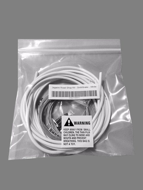 JAGWIRE ROAD SHOP KIT - Complete Brake & Shifter Cable and Housing Kit- White - SRAM/Shimano