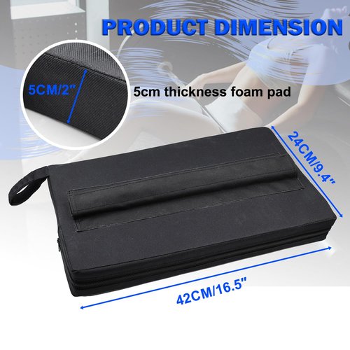 Lights Mountain Square Hip-Thrust Pad Protective Extra Thick Foam pad for Barbell Weightlifting Hip Thrusts and Glute Bridges Workouts Home Gym Equipment
