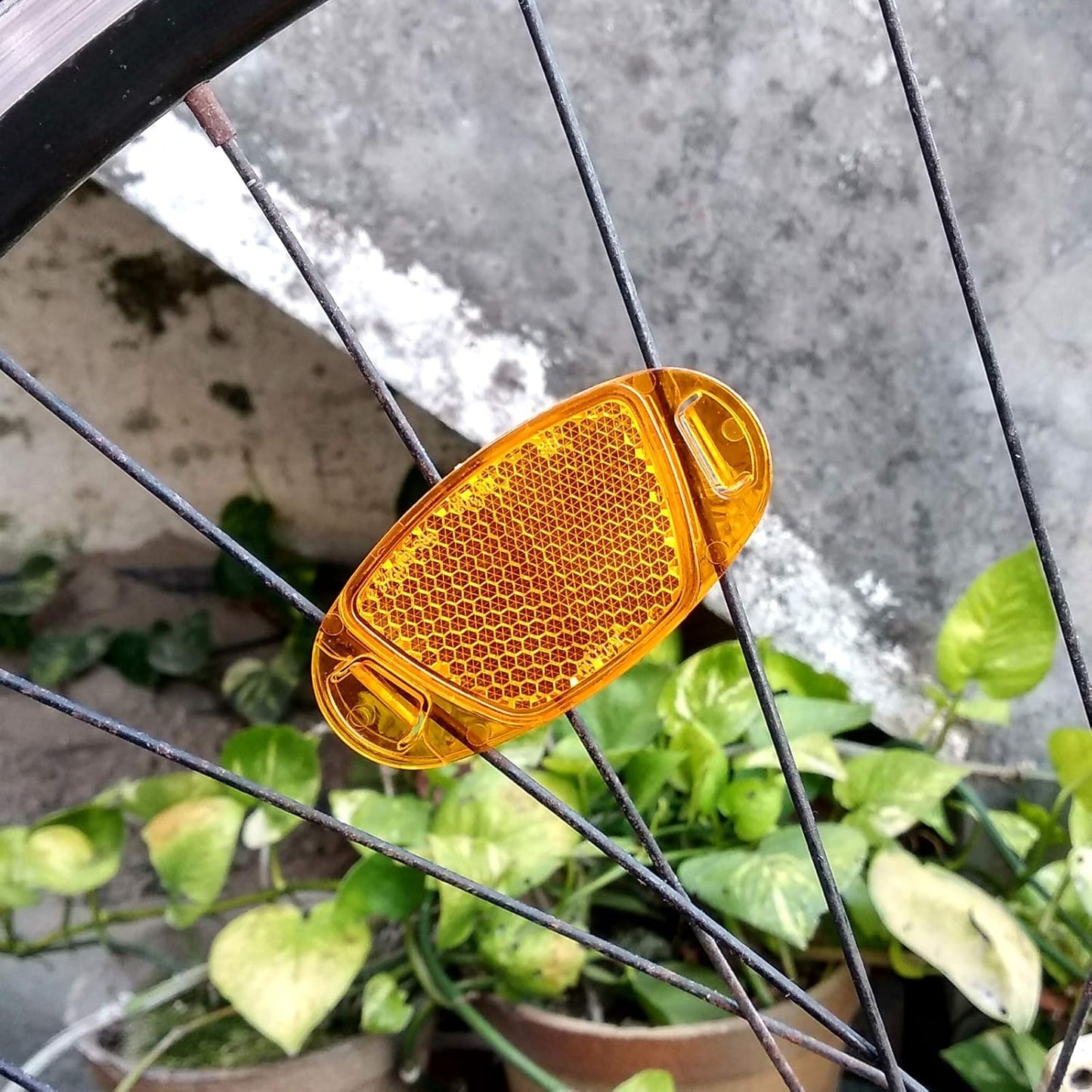 2PCS Warning Reflector Bicycle Strip for Rim Spoke Wheel