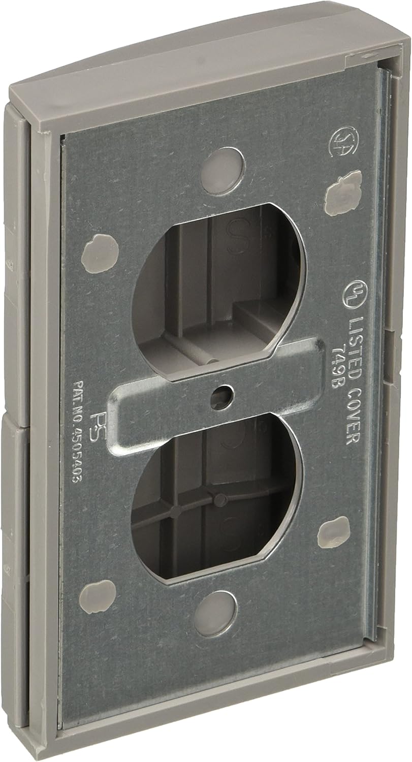VALTERRA Diamond Group 3780SC Gray Standard Receptacle Cover