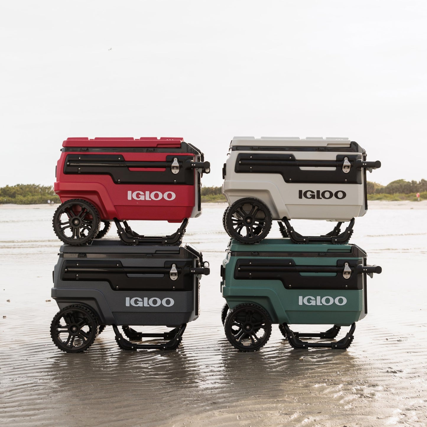 Igloo Trailmate Journey 70 Qt Cooler, Carbonite