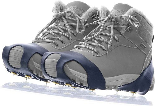 Anti-Slip Traction Cleats for Walking on Snow & Ice - Winter Footwear Grips