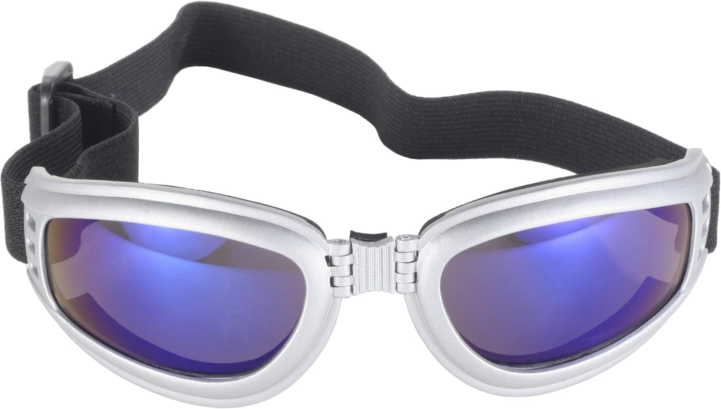 Pacific Coast Nomad Value Folding Riding Goggles Black Frame Smoke Lens