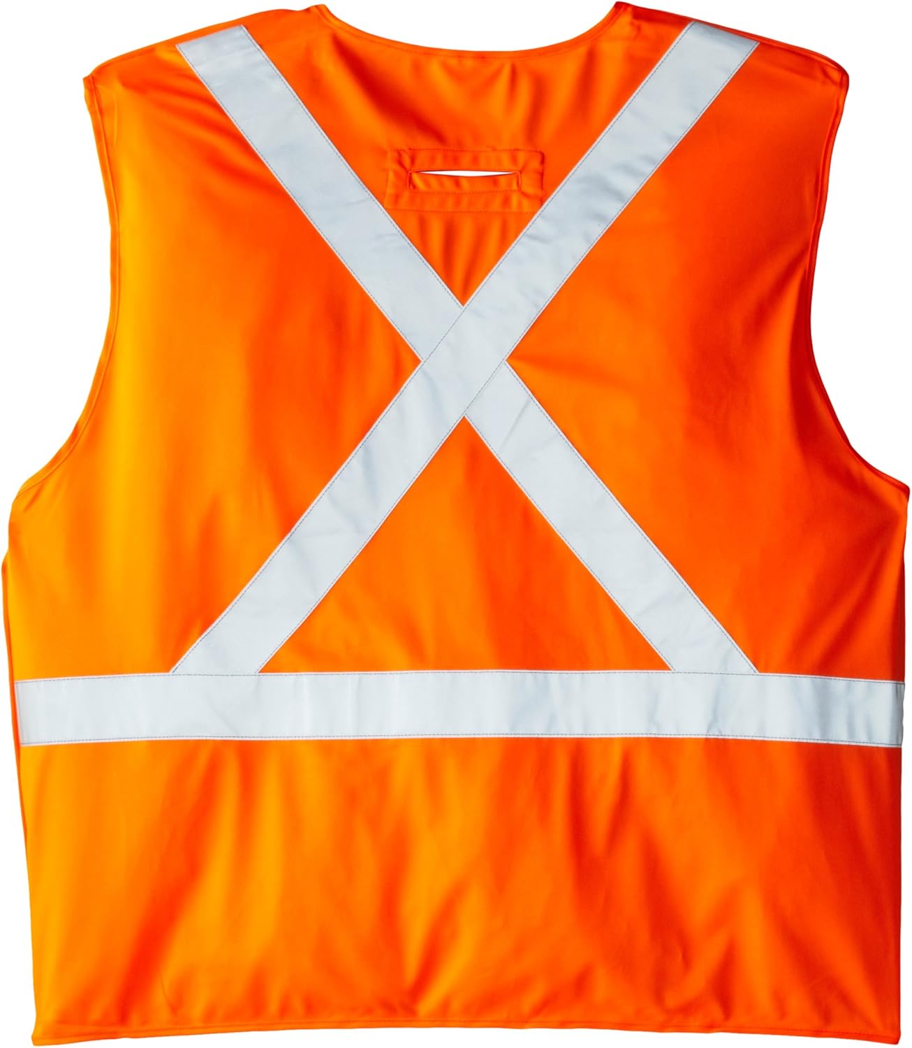 Fire Resistant Class 2 Hi-Vis Orange Safety Vest with Pockets - ANSI/ISEA & CSA Compliant