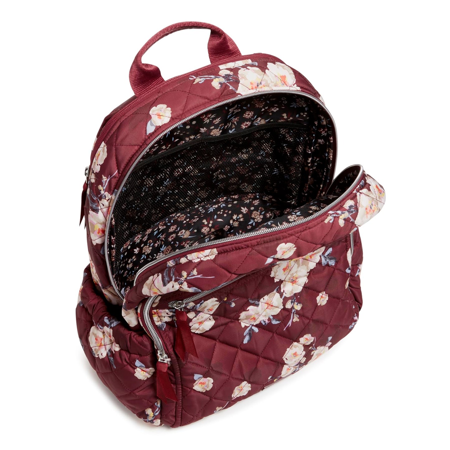 Vera Bradley Performance Twill Campus Backpack, Blooms and Branches