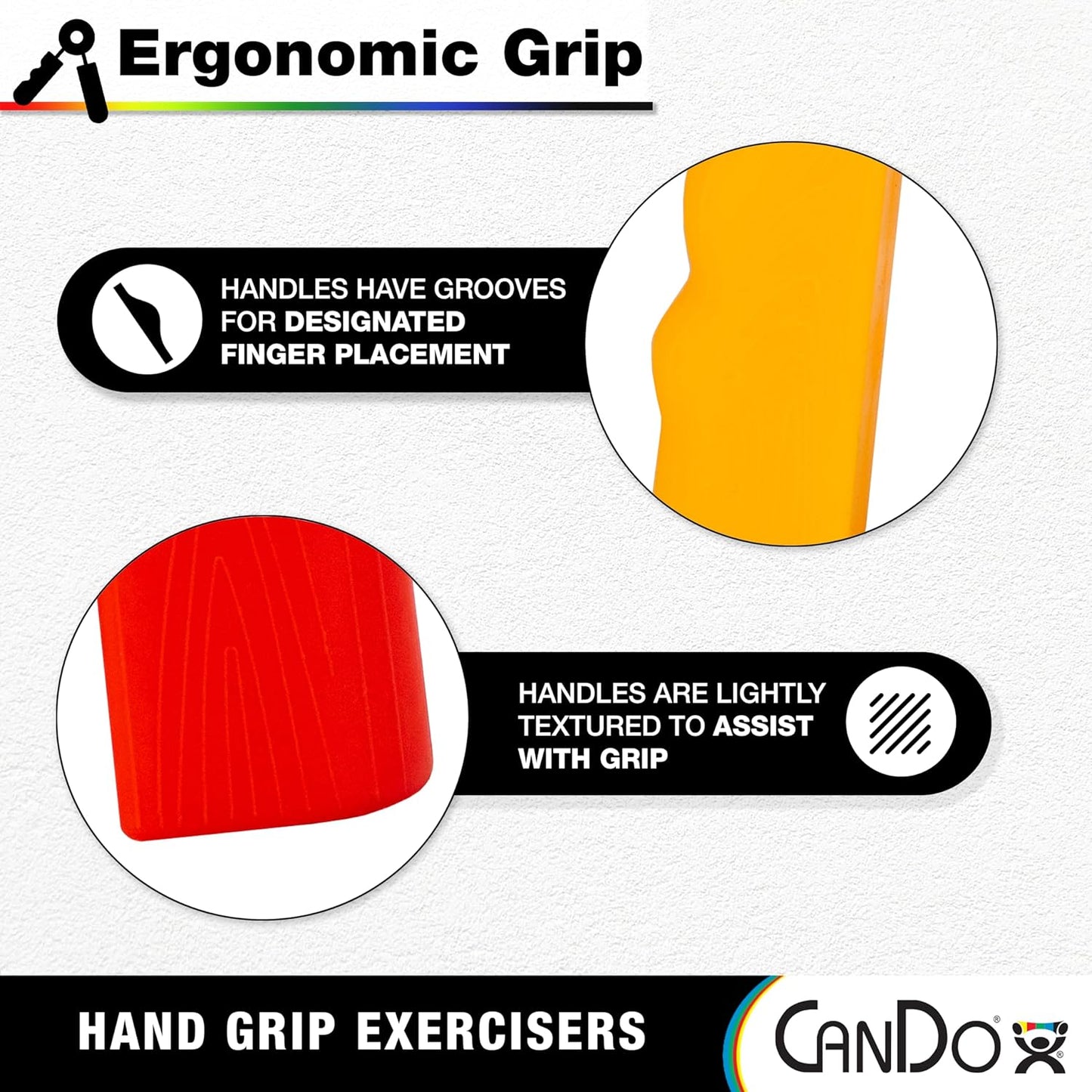 CanDo Ergonomic Hand Grip