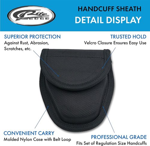 Handcuff Sheath-Holster-Holder, Heavy Duty Nylon