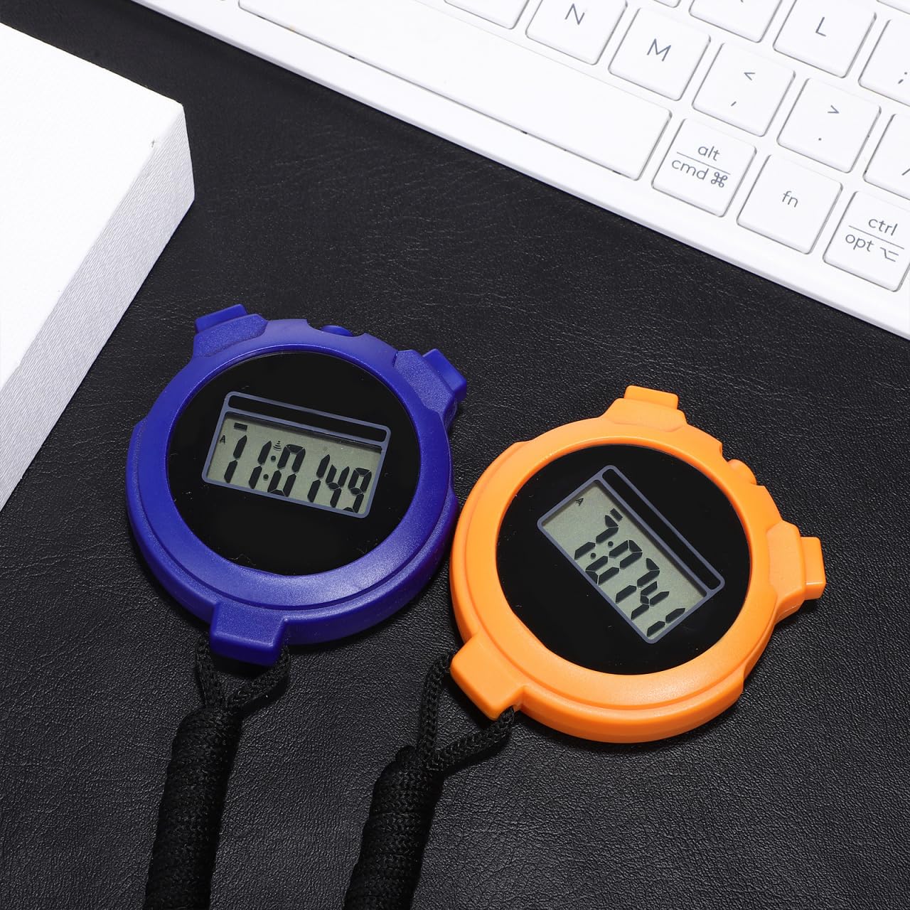 2pcs Referee Stop Watch Stop Watches Timer Timing Stop Watch Stop Watches for Sports Stop Watches for Running Timer Abs Display Screen Fitness Portable
