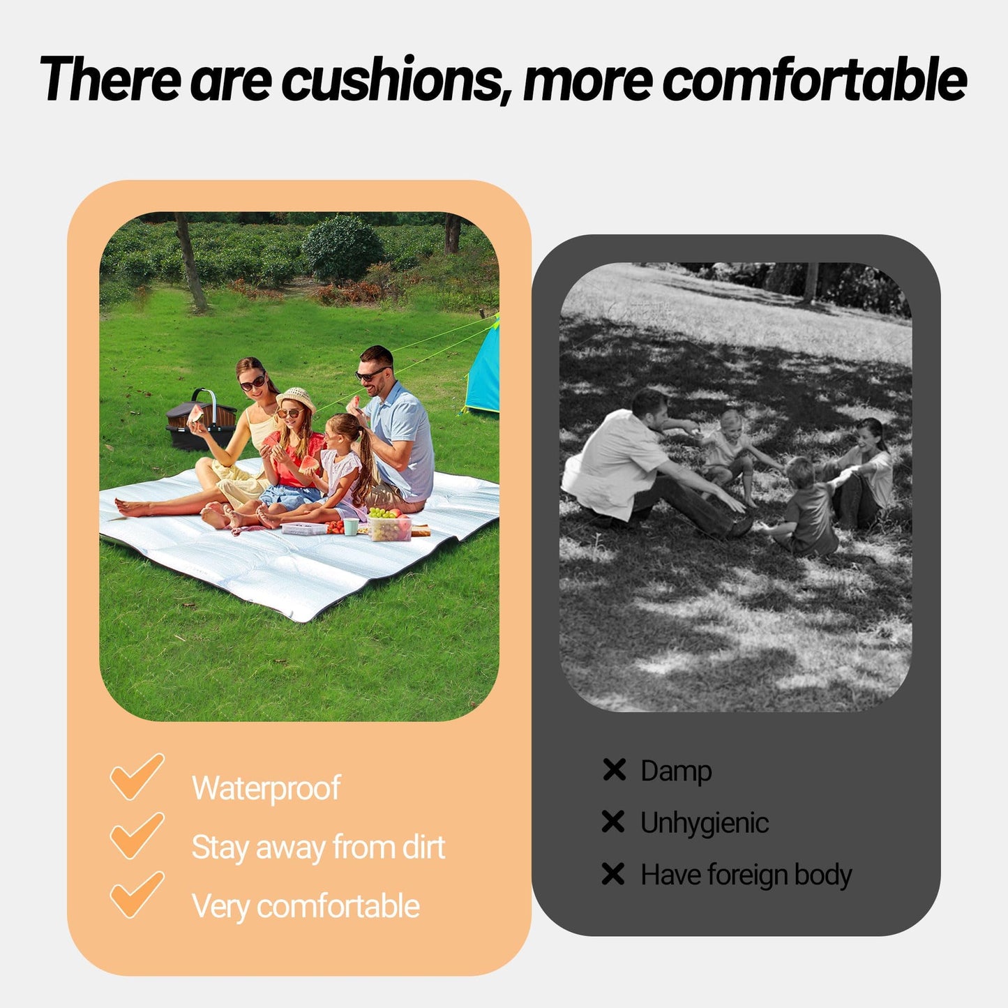 喜马拉雅 Himalaya Foam Foil Blanket Lightweight Camping Mat Outdoor Roll-up Portable Waterproof Sleeping Mat for Hiking Backpacking Double-Sided Aluminum Camping Accessories(78"x59")