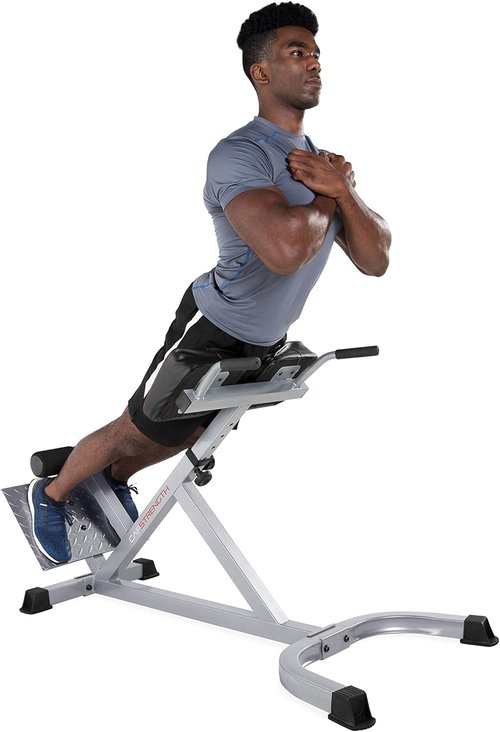 Hyperextension Bench for Strength Training - CAP Barbell Adjustable Fitness Equipment