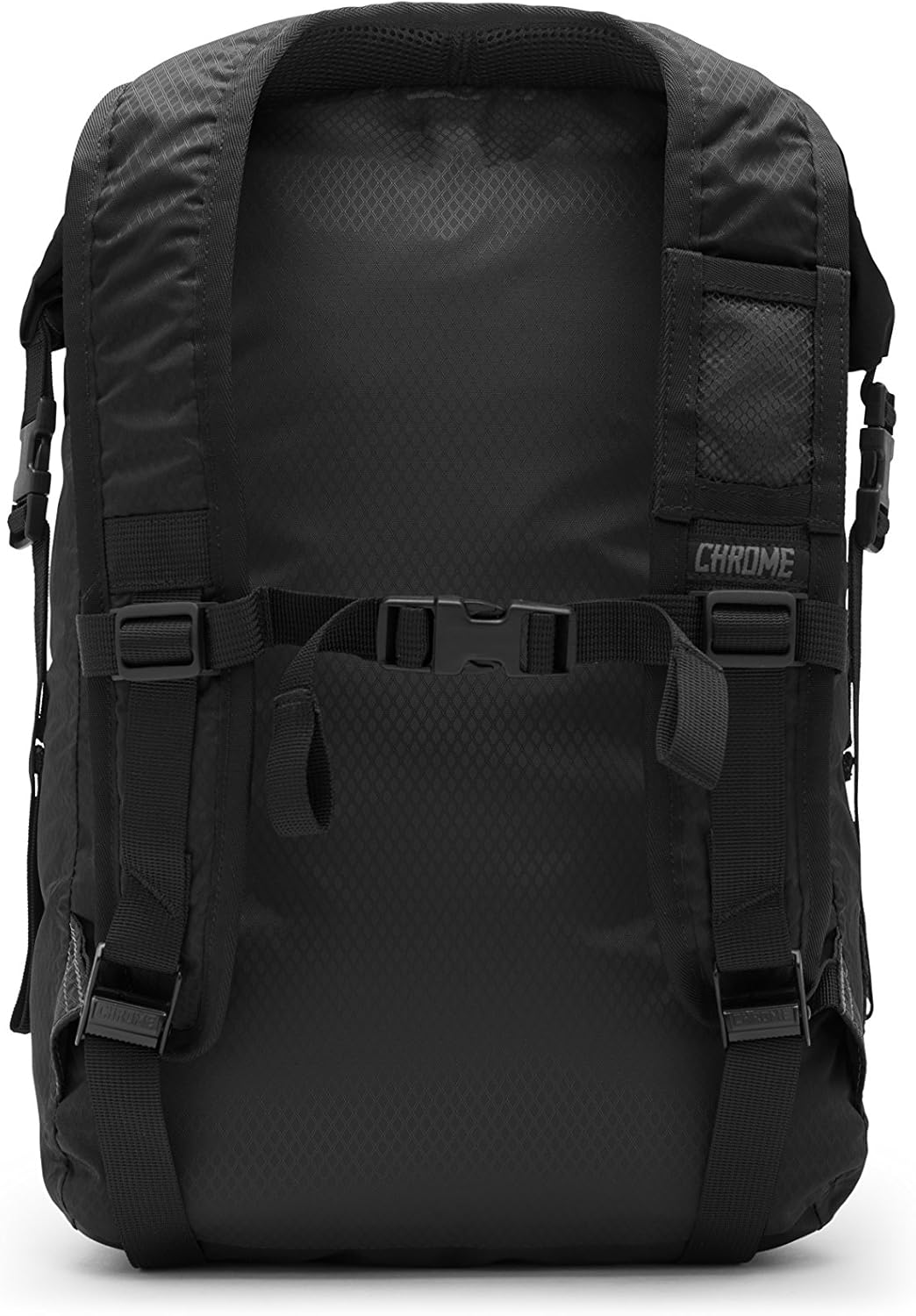 Chrome Industries Pro Barrage Waterproof Roll-Top Satchel Backpack Black Black